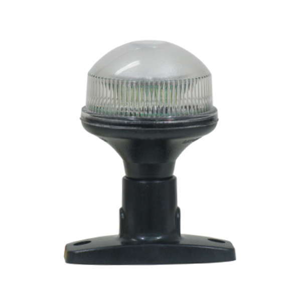 Navigation Light 360 Degree Light Deck Mount Black 95mm High LED