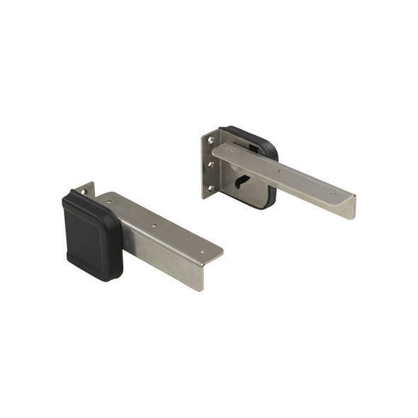 Springfield Seat Hinge Fold Down Stainless Steel Pair