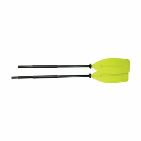 Paddle - Double Ended Two Piece Paddle Double Ended 2 Pce Yellow Flat