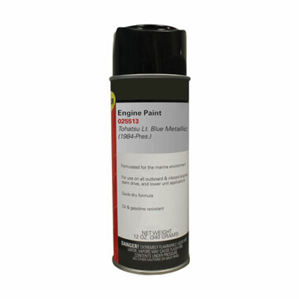 Moeller Paints Paint Tohatsu Blk Blu Met 12Oz (Discontinued)