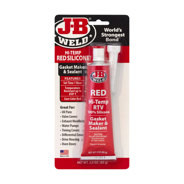 J-B Weld Hi Temperature Red Silicone - Gasket Maker