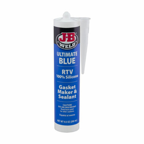 J-B Weld Blue Silicone - Gasket Maker Sealant Sil Ult Blue 280ml (Discontinued)