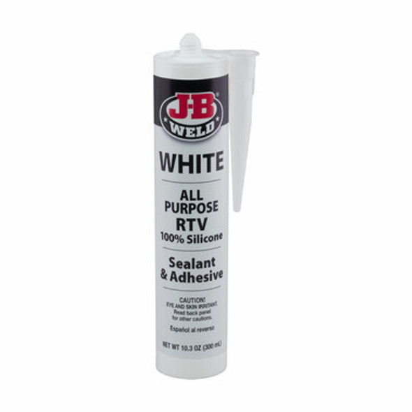 J-B Weld White Silicone Sealant Sil Rtv White 300ml (Discontinued)