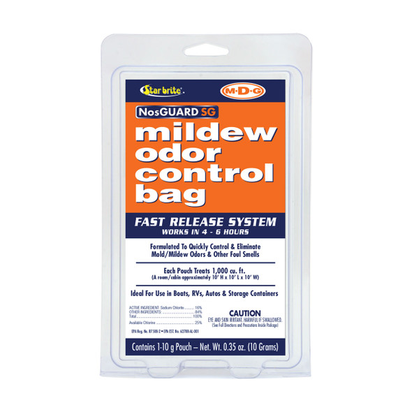 Star Brite Nosguard Mildew Odour Control Bags - Fast Release System