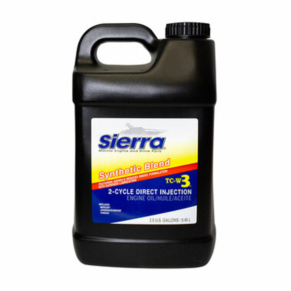 Sierra Marine 2-Stroke Direct Injection Engine Oil - Synthetic Blend Tc-W3 Tcw-3