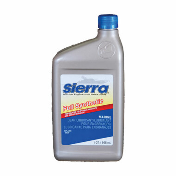 Sierra Marine Gear Lube - Full Synthetic Oil Gear Lube Synthetic 946ml (1Qt)