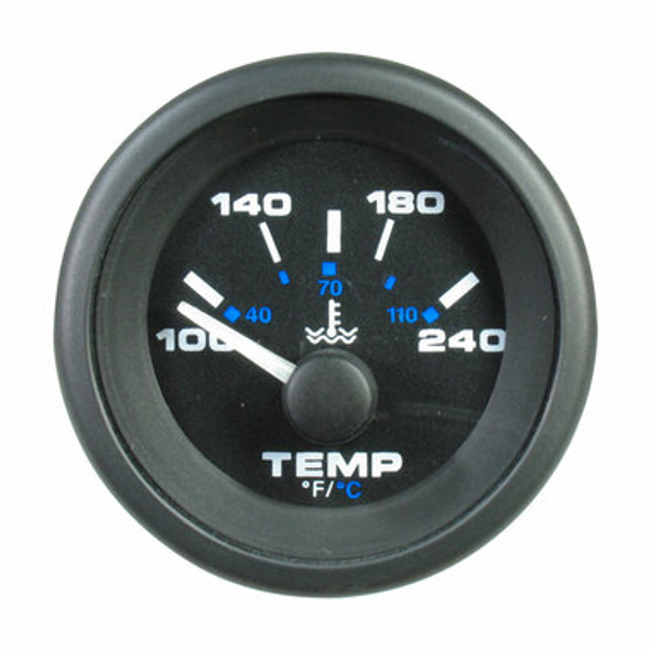 Veethree Electronics Premier Pro Domed Gauges Water Temp Gauge Premier Pro 100-2