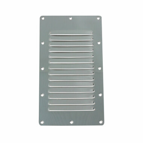 Louvre Vents - Stainless Steel Low Profile Vent Louvre Stainless Steel 227X127mm