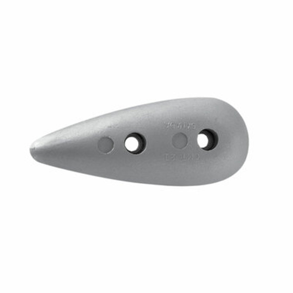 Teardrop Anodes - With Fixing Holes Anode Teardrop With Holes 132X52X25mm