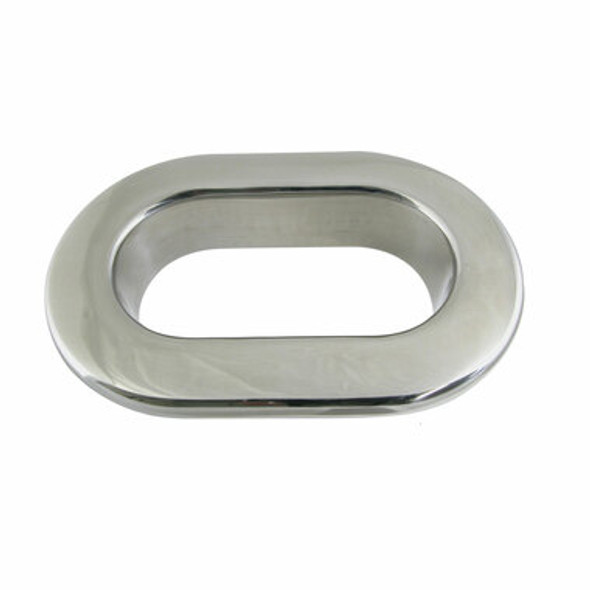 Marine Town Oval Hawse Hole - Cast Stainless Steel Hawse Hole Oval Cast G3N16 S/