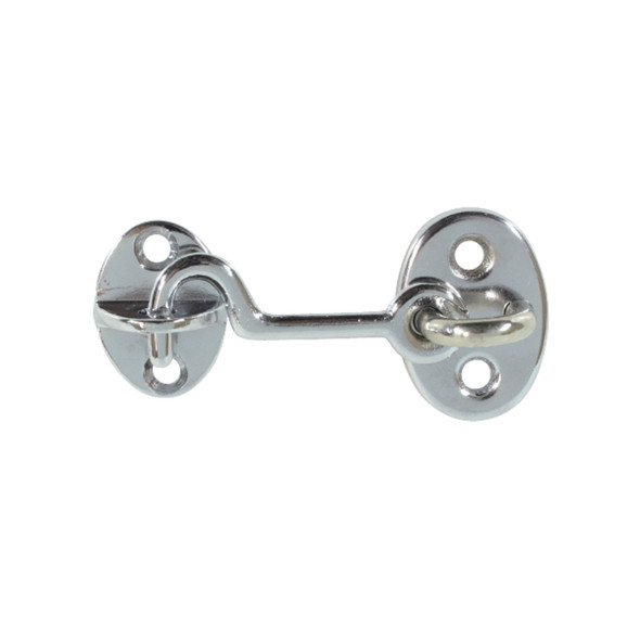 Marine Town Cabin Hooks - Chrome Brass