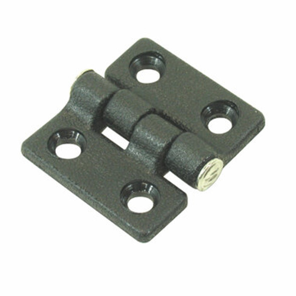 Hinge Black Nylon 40X37mm Pr