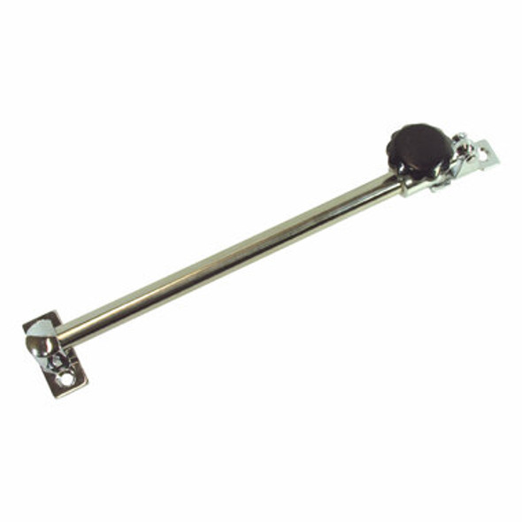 Telescopic Hatch Support - Chrome Brass Hatch Stay C/P Brass Side Knob 290-470mm