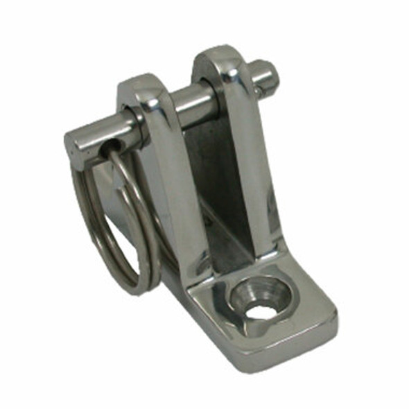 Fixed Stainless Steel Canopy Deck Mount Stainless Steel Qr Angled Base