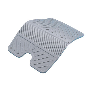 Transom Flexible O/Board Protection Pad Grey Plastic 280x400mm