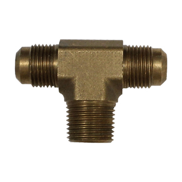 Capilano 'T' Two Way Flare - Brass Tee 2 Way Flare 1/2'' BSP Male