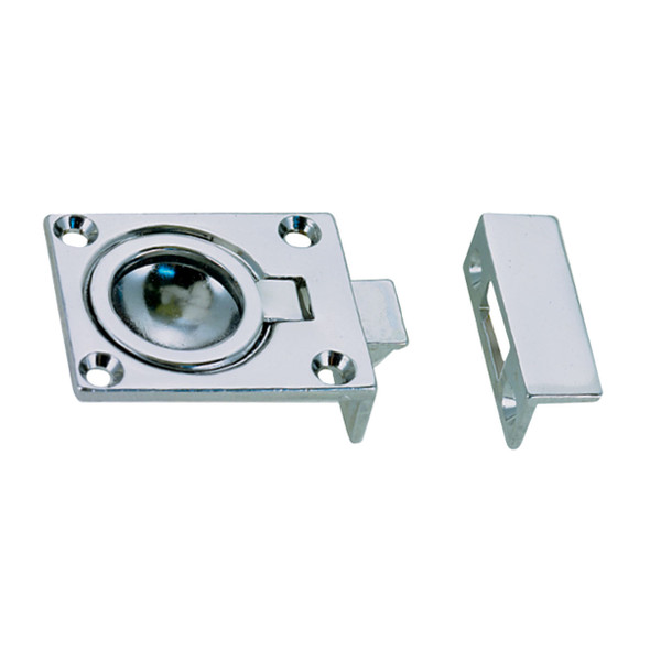 Perko Flush Ring Catch Chrome 57x35