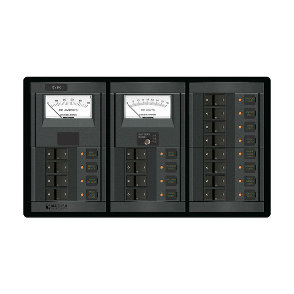 Blue Sea Systems DC Branch Circuit Breaker - 16 Circuit 50amps