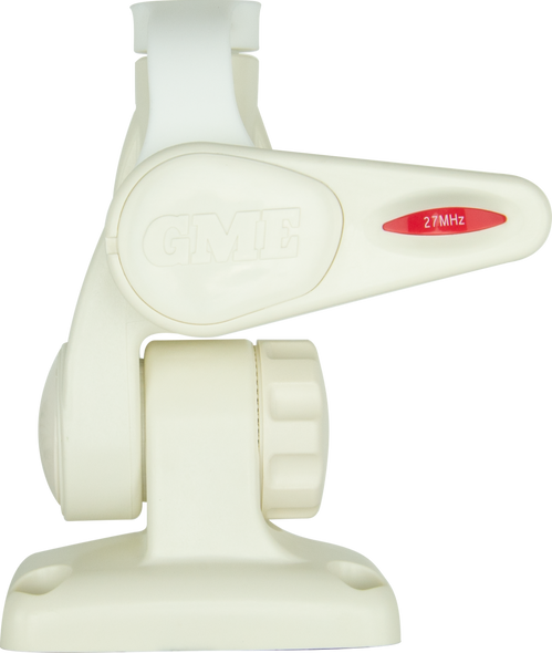 GME ABL012W Double Swivel Rectangular Antenna Base White