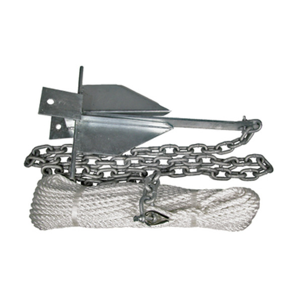 BLA Anchor Kit Sand 4Lb 50X6 Rope 2X6 Ch Box