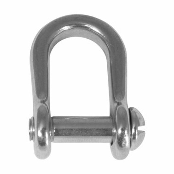 BLA Shackle Dee Slotted Pin G3N16 Stainless Steel 8mm (Discontinued)