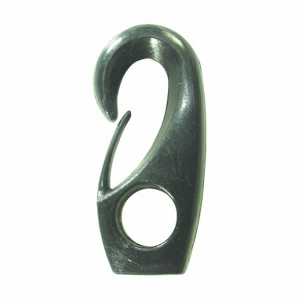 Marine Town Snap Hooks - Nylon Hook Snap Black Nylon Shock Cord 5-6mm