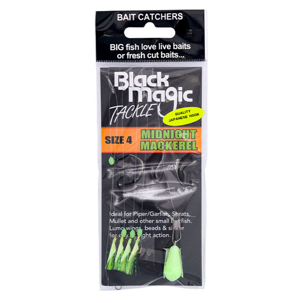 Black Magic Sabiki #4 Midnight Mackerel