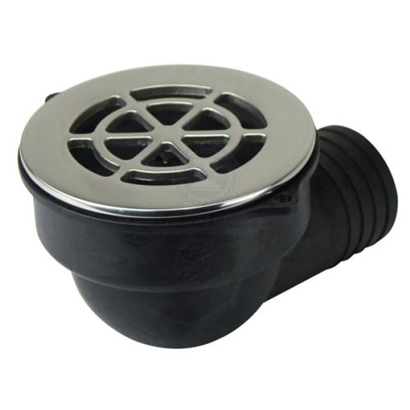 Drain - Cockpit / Shower - Flush Mount With Flap