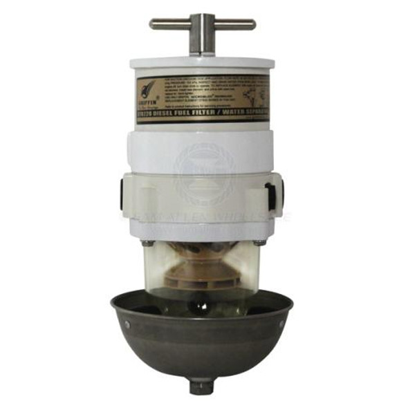 Griffin Diesel Filter Kit GTB228 Clear Bowl & Heat Deflector Shield