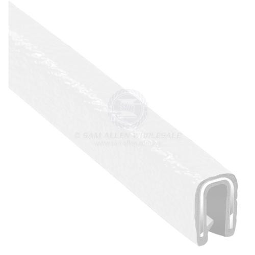 Relaxn Edge Trim - PVC Aluminium White