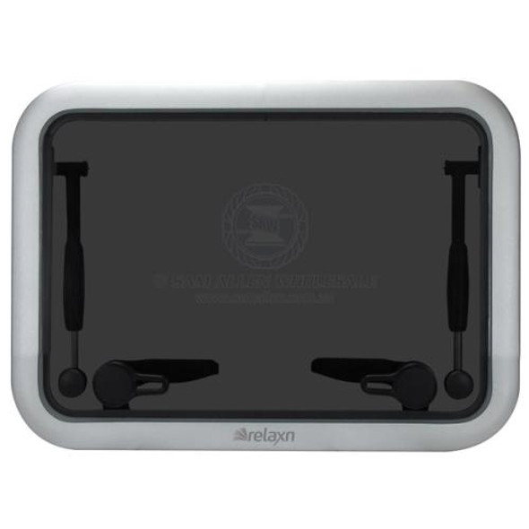Relaxn Hatch Deck Aluminium Clear Anodised - Rectangular Relaxn Hatch Deck Aluminium Clear Anodised - Rectangular