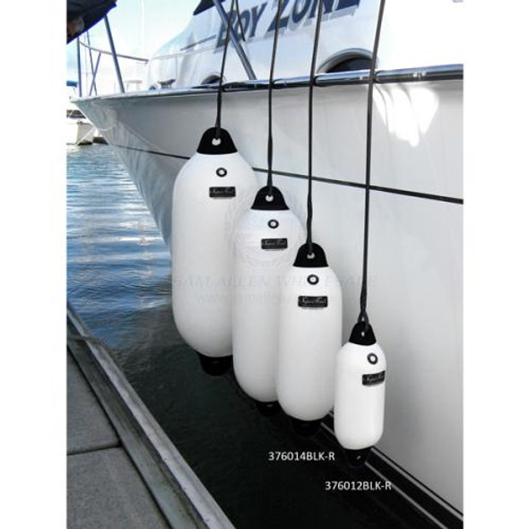 Supafend Fender Black Tip with Rope - M