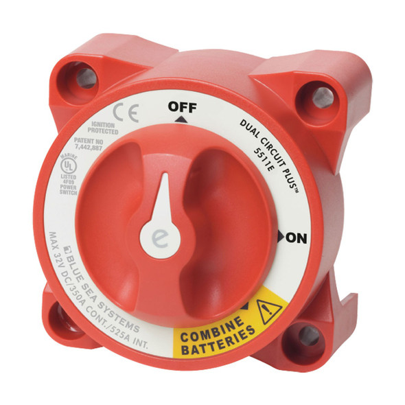 Blue Sea System E Series Battery Switch - Dual Circuit & Dual Circuit Plus
