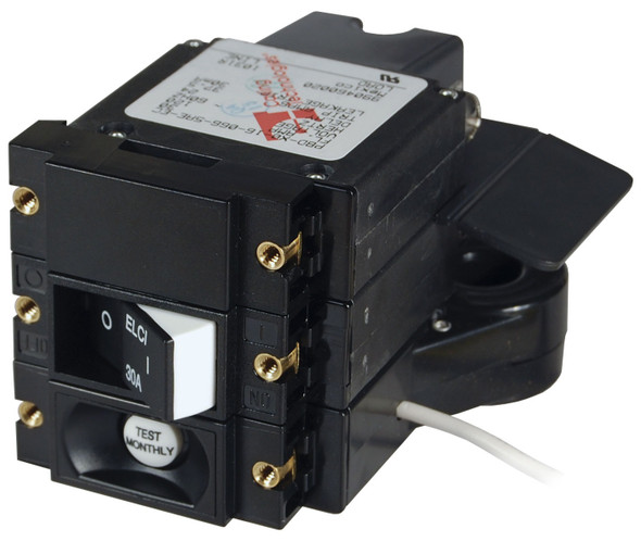 Blue Sea Residual Current Circuit Breaker ELCI Main A-Series Frame - Double Pole