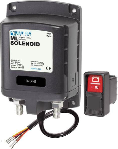 Blue Sea ML-Series Solenoid Switch - 500A