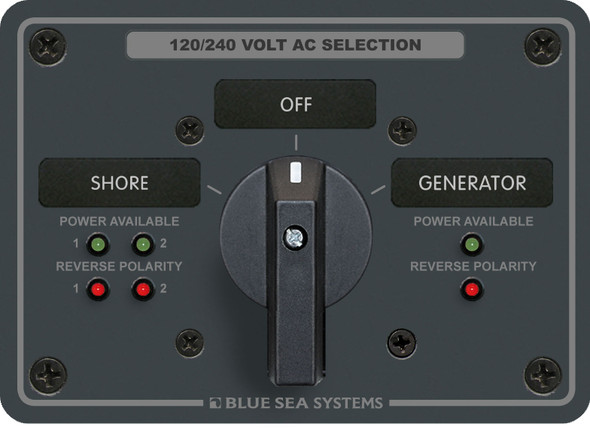 Blue Sea Rotary Switch Panel