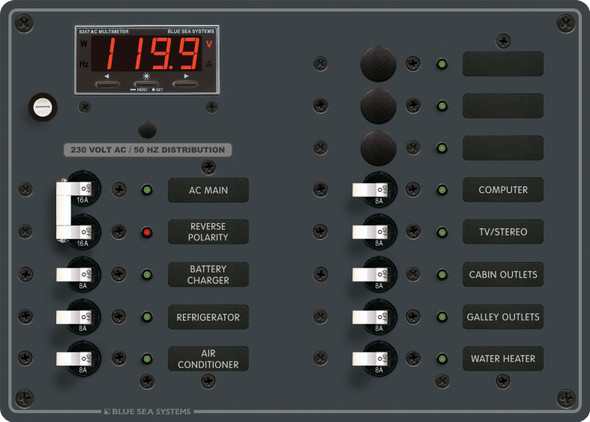 Blue Sea Circuit Breaker Panel