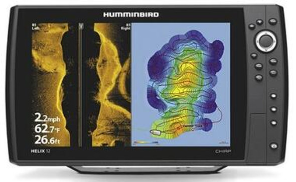 Humminbird Helix 12 Chirp MSI+ GPS G4N w/ transducer (No Maps)