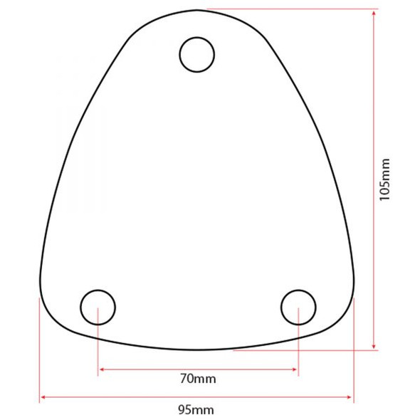 Reelax Gunnel Mount Base Gasket Set (Pair)