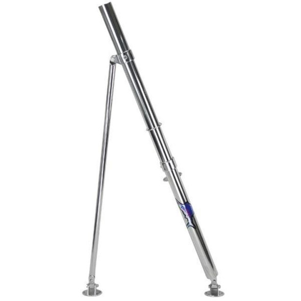 Reelax Base Midi 1250 Outrigger Bases Stainless Steel (Pair)