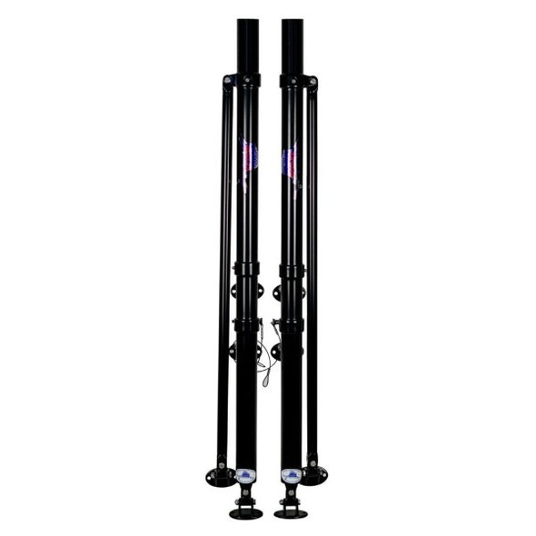 Reelax Base Mini 1000 Black Edition Outrigger Bases Stainless Steel (Pair)