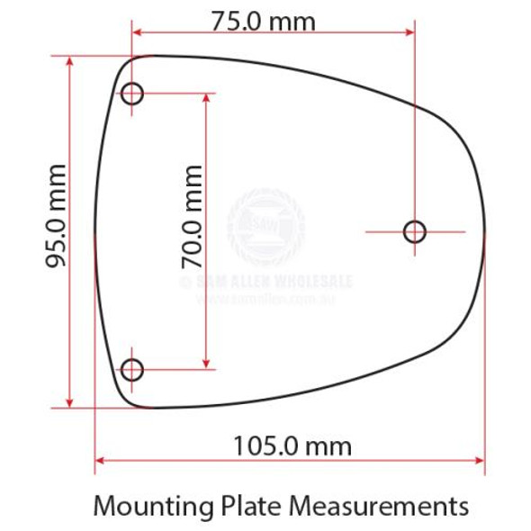 Reelax Gunnel Mount & Telescopic Outrigger Kit 4.5M 3K Carbon 40mm includes S/Steel Rigging Kit