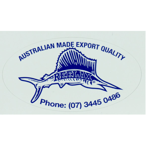 Reelax Reelax Australia Sticker Oval