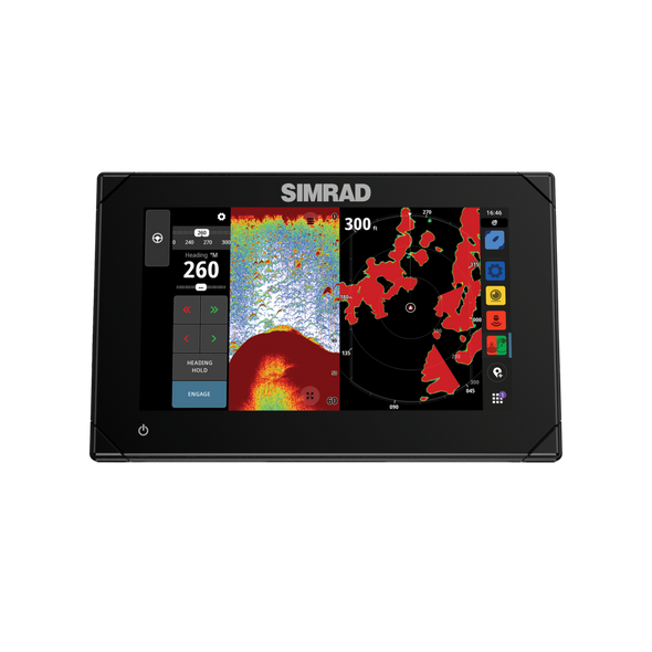 Simrad NSX 3012 (12inch) with Active Imaging 3-1 and CMap Discover X