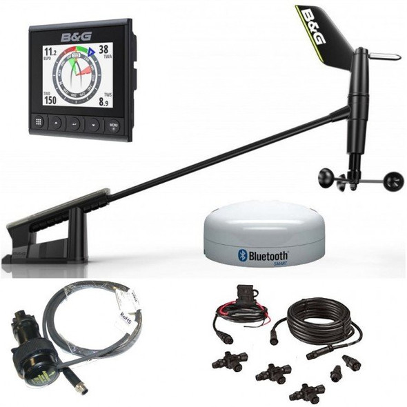 B&G Triton2 Speed Depth & WS320 Wireless Wind Sensor/NMEA200 Interface Combo