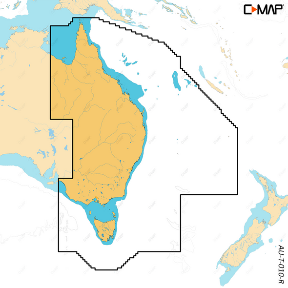 C-MAP REVEAL X - NSX, NSS 4 - VICTOR HARBOR T WELLESLEY ISLANDS (T010)