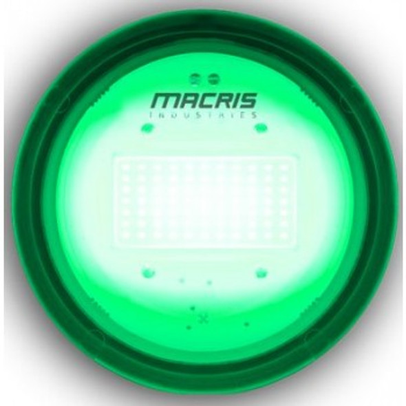 Macris MIU10 UNDERWATER LED GREEN 10-30V ROUND 1500 lumens