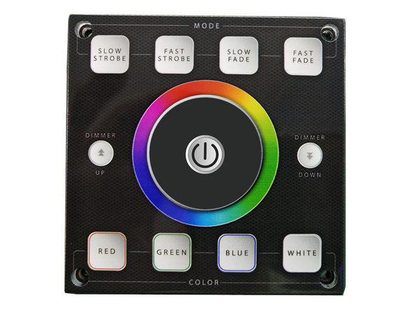 RGB LED Light Controller panel - Underwater Lights