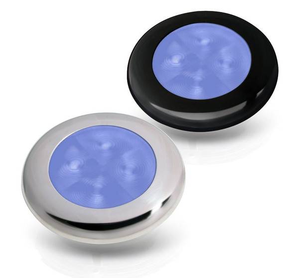 Hella Blue LED Round Courtesy Lamps