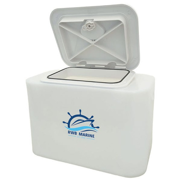 Smart Live Bait Tank With Lid - L 39Cm XW 29Cm XD 19Cm - 15 Litres